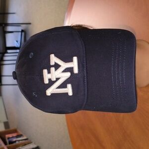 NY Embroidered Logo Strapback Hat Cap OSFA New